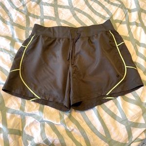 XERSION running shorts w/ builtin underwear, slightly used, good for night runs